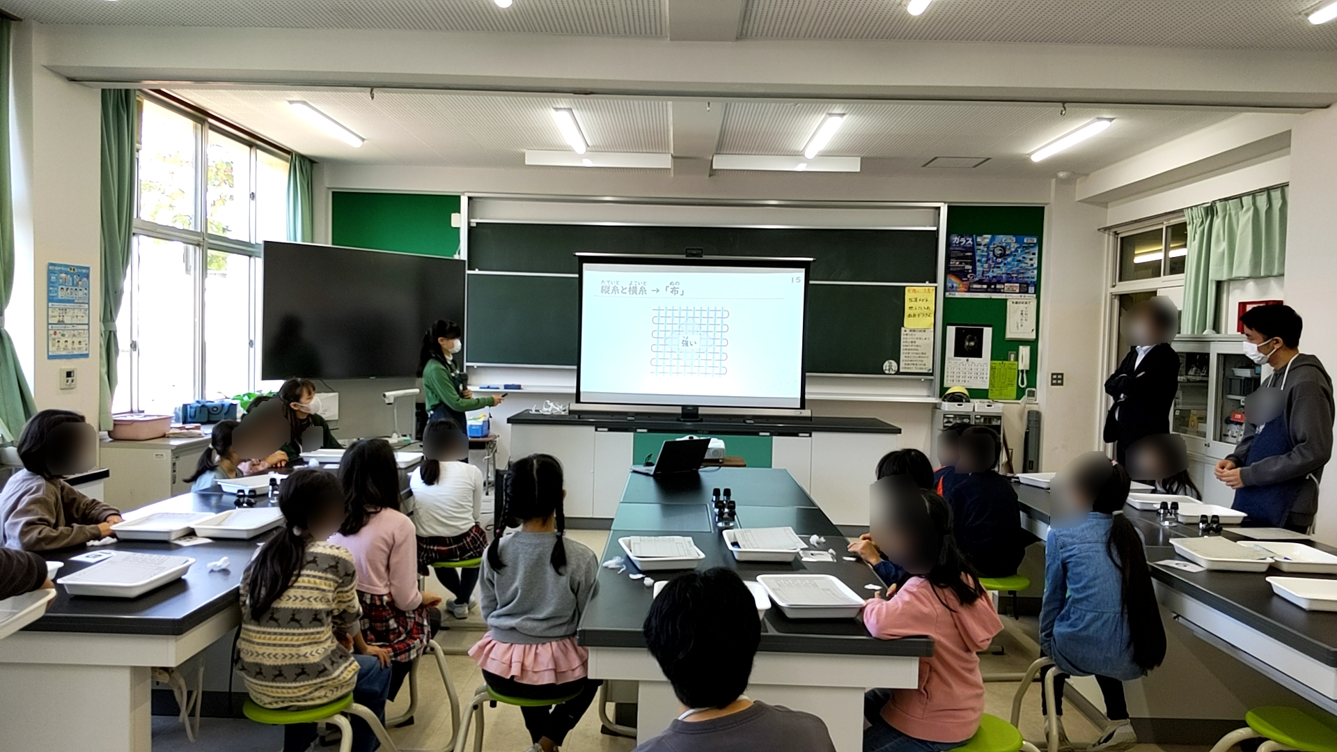 22 11 19 はたおり機 清水窪小学校 東工大sciencetechno