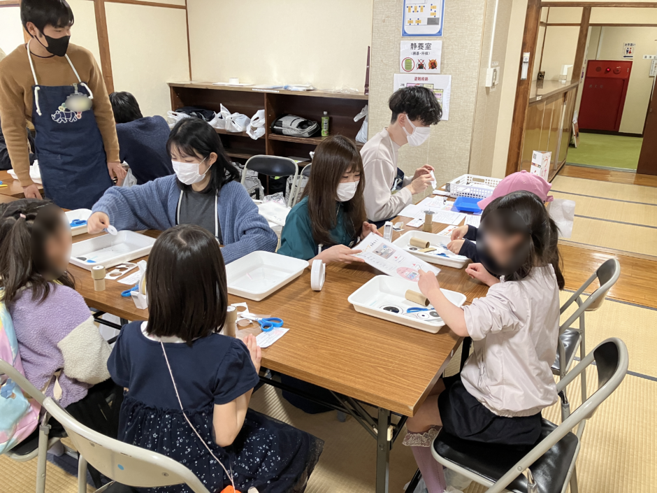子どもたちで賑わう会場