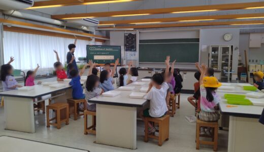 2025/6/25 バランストンボ・おむすびころりん@緑ヶ丘小学校
