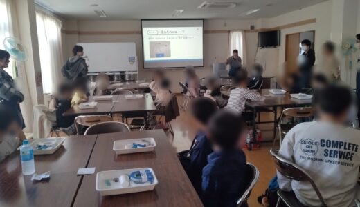 2025/11/9 光るぶんぶんごま＠師岡町会館